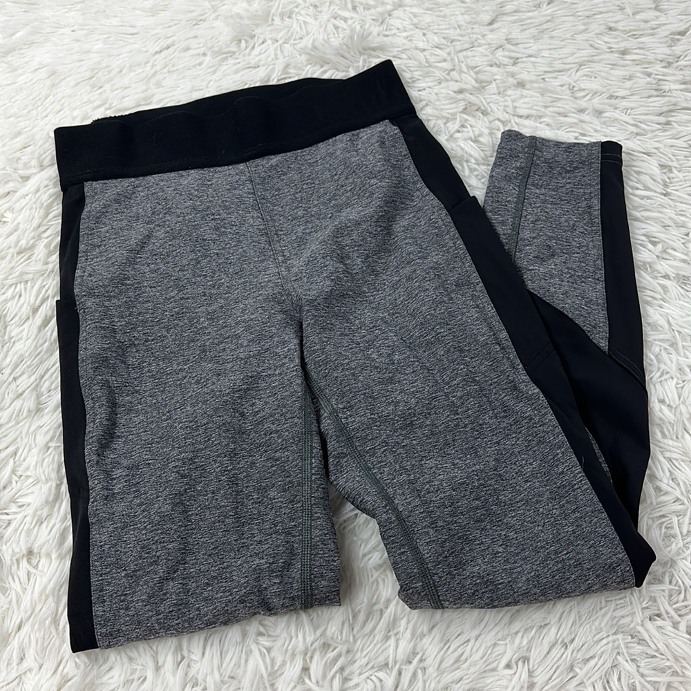 Lululemon Box It Out Tight Heathered Black / Black
